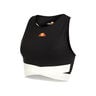 Chroma Crop Camiseta De Running Mujeres-Negro