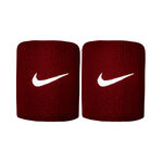 Ropa de tenis Nike Nike Tennis Premier Cinta para sudor Pack de 2 Unisex - rojo vino, blanco