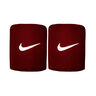 Tennis Premier Cinta para sudor Pack de 2 Unisex - rojo vino, blanco