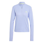 Ropa adidas adidas Adizero 1/4 Zip Camiseta De Running Mujeres-Azul Claro