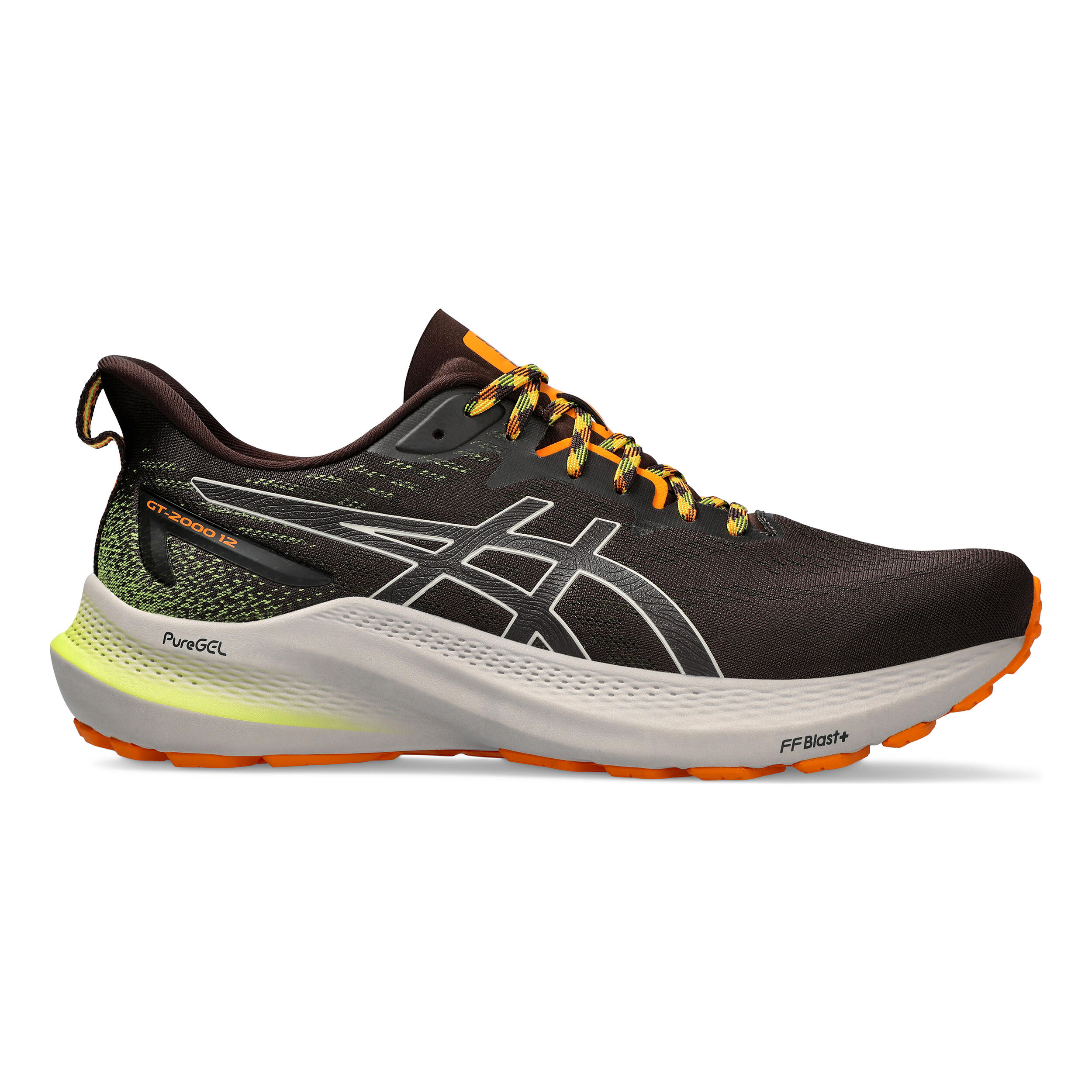 Comprar ASICS GT 2000 12 TR Zapatilla Trail Hombres Negro Naranja online Running Point ES