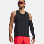 Ropa Under Armour Under Armour Velociti Pro Singlet Camiseta de running Hombres-negro, plateado