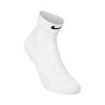 Ropa Nike Nike Fast Midweight Ankle Calcetines para correr Unisex - blanco, verde neón