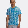 Launch Printed Camiseta De Running Hombres-Azul,Azul Claro