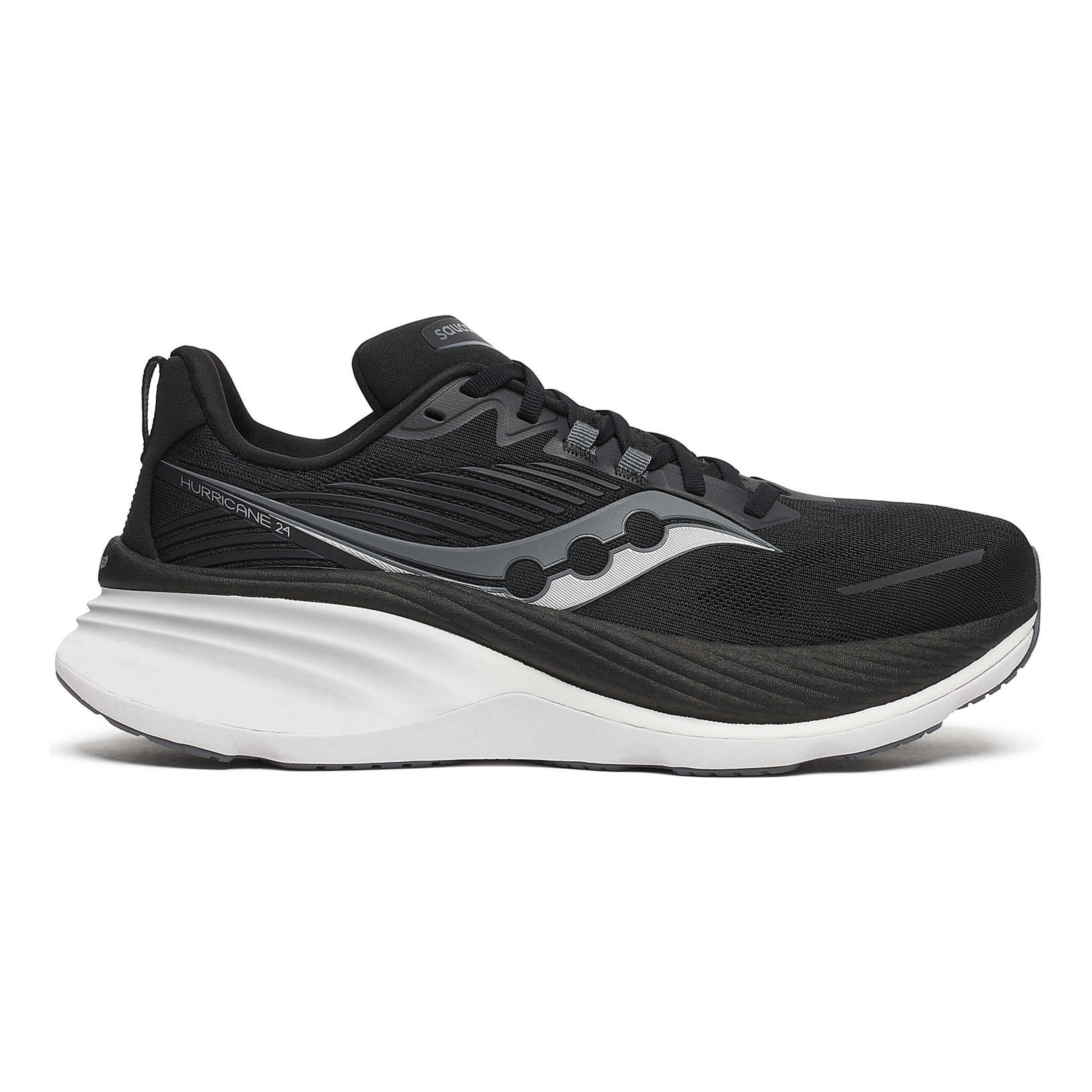 Comprar Saucony Hurricane 24 Zapatilla De Estabilidad Hombres Negro Antracita en talla 46 online Running Point ES