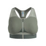Seamless High Sport Sujetador Deportivo Mujeres-Oliva