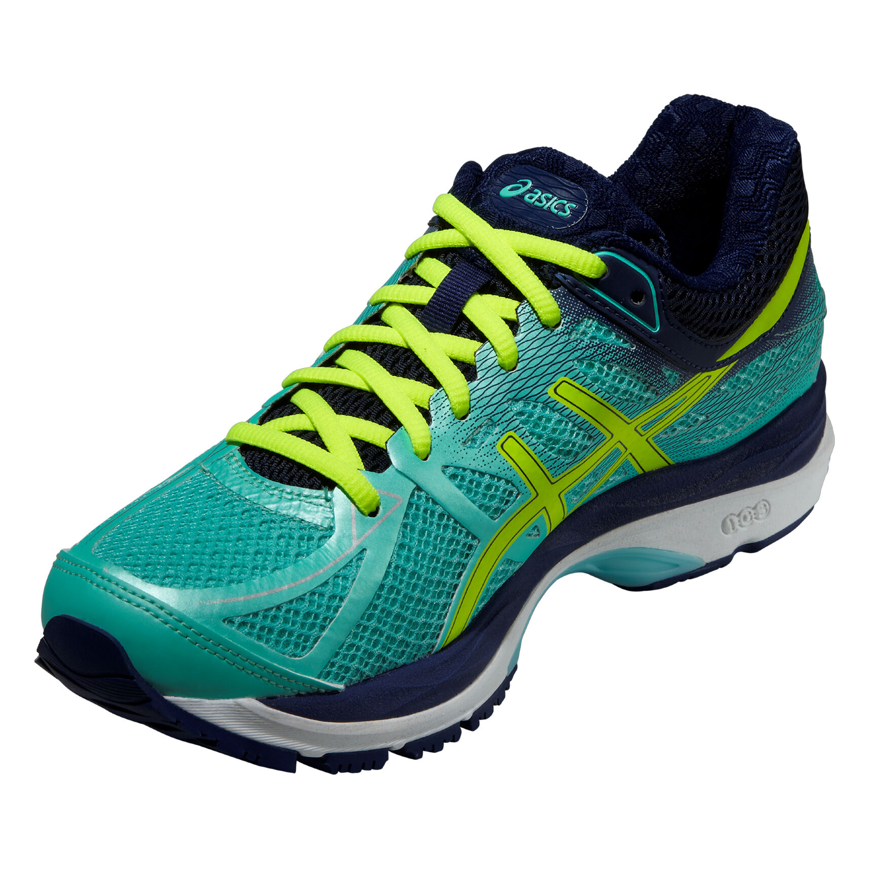 Comprar ASICS Gel Cumulus 17 Zapatilla Neutral Mujeres Verde Amarillo Neon online Running Point ES