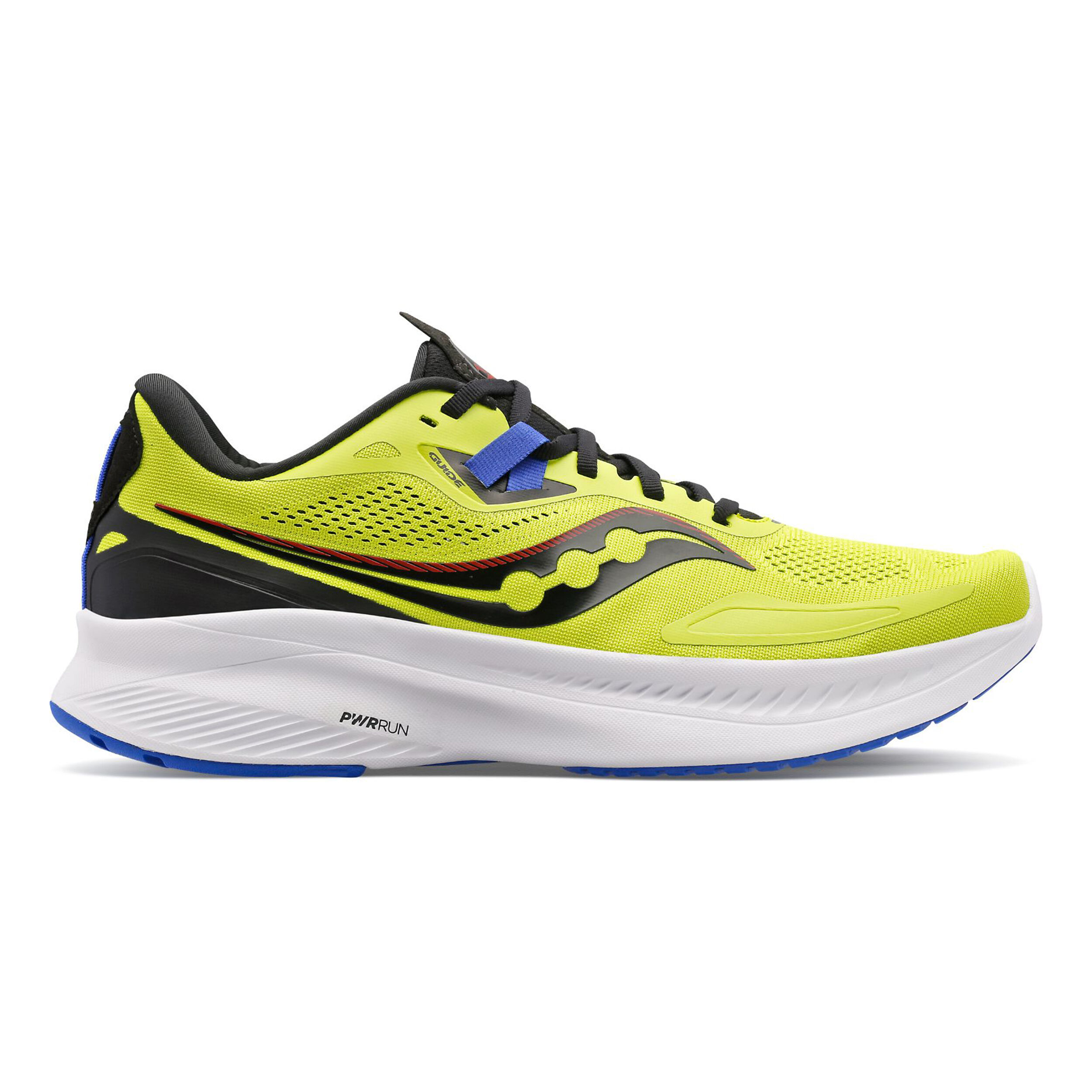 Comprar Saucony Guide 15 Zapatilla De Estabilidad Hombres Verde Neon Blanco online Running Point ES