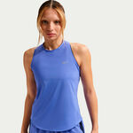 Ropa Nike Nike Swift Tank Camiseta de running Mujeres-azul, plateado