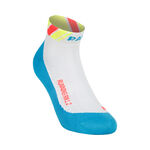 Ropa P.A.C. P.A.C. RN 1.2 Reflective Ultralight Speed Calcetines Para Correr Mujeres-Blanco,Azul