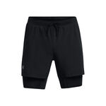 Ropa Under Armour Under Armour Launch 5 Inch 2-in-1 Pantalones Cortos Hombres-Negro