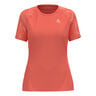 Essential Print Crew Neck Camiseta de running Mujeres - naranja, 