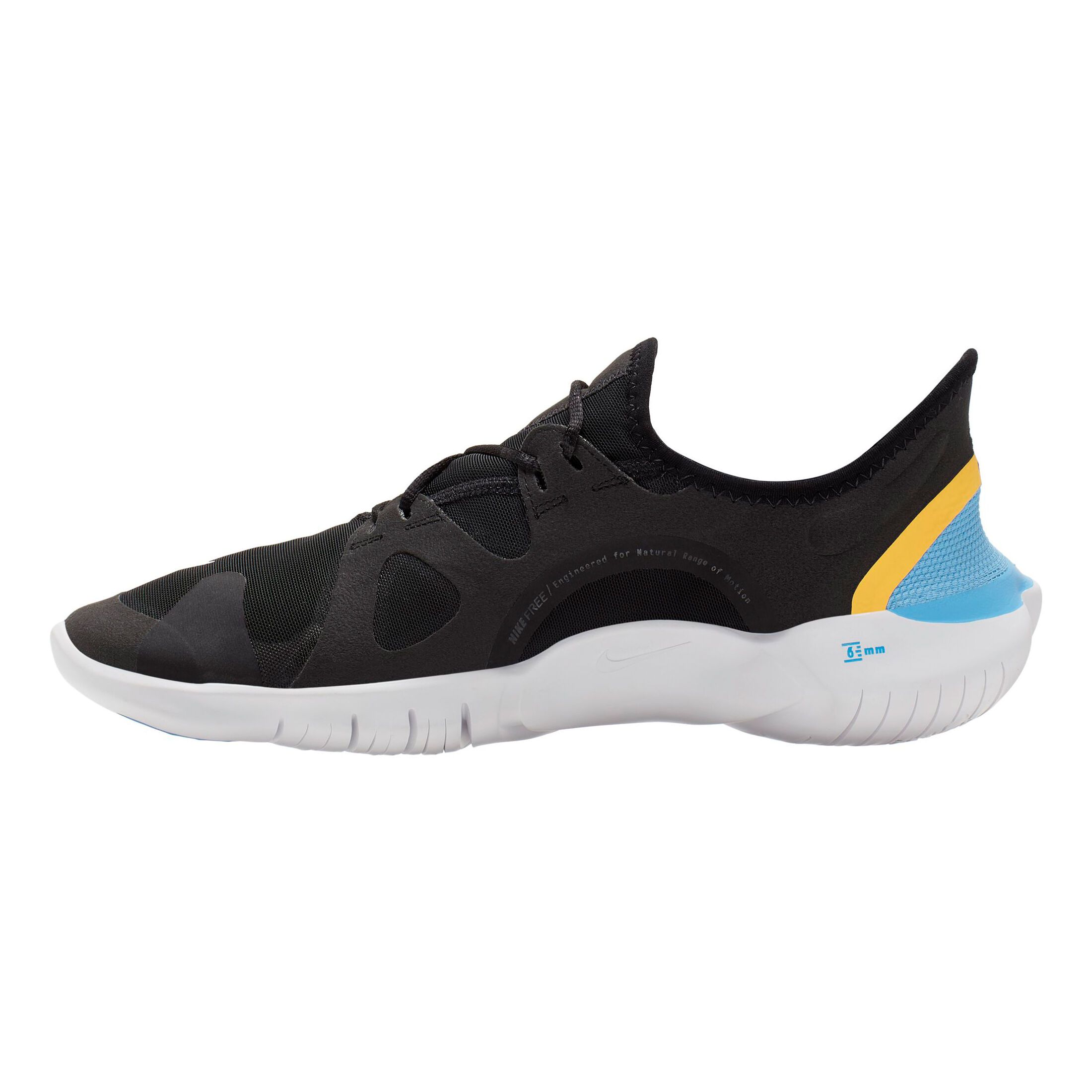Comprar Nike Free 5.0 Zapatillas Natural Running Hombres Negro Amarillo online Running Point ES