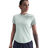 Swift Tee Camiseta de running Mujeres-oliva, plateado