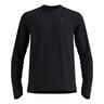 Essential Thermal Midlayer Camiseta De Running Hombres-Negro