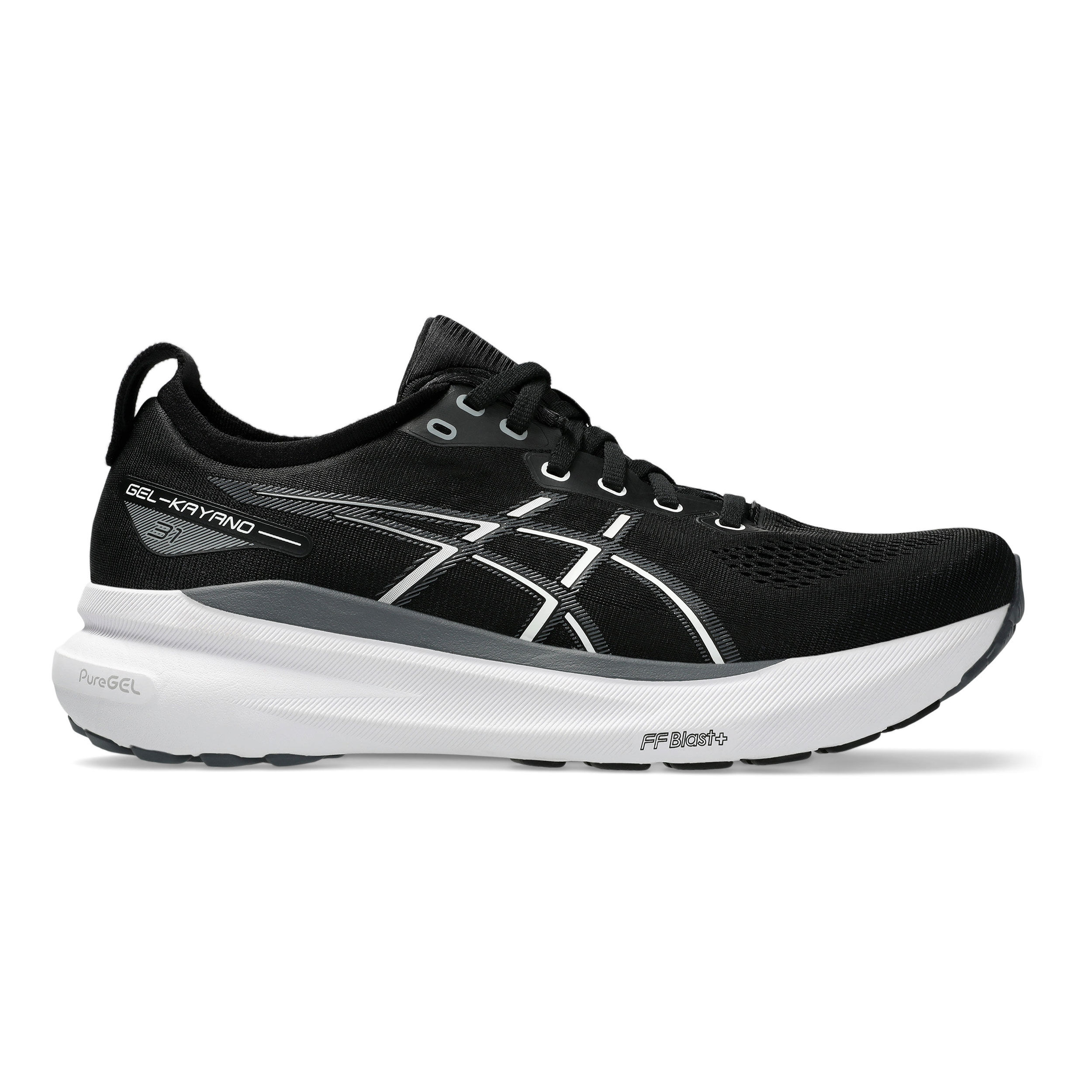 Comprar ASICS Gel Kayano 31 Wide Zapatilla De Estabilidad Hombres Negro Blanco online Running Point ES