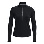 Ropa Under Armour Under Armour Qualifier Run Half-Zip Camiseta De Manga Larga Mujeres-Negro