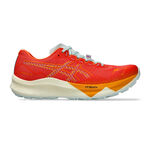 Zapatillas para correr ASICS ASICS Fuji Speed 3 Zapatilla Trail Hombres-Naranja,Azul Claro