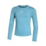 Ropa Nike Nike One Camiseta de manga larga Chicas - azul claro, 