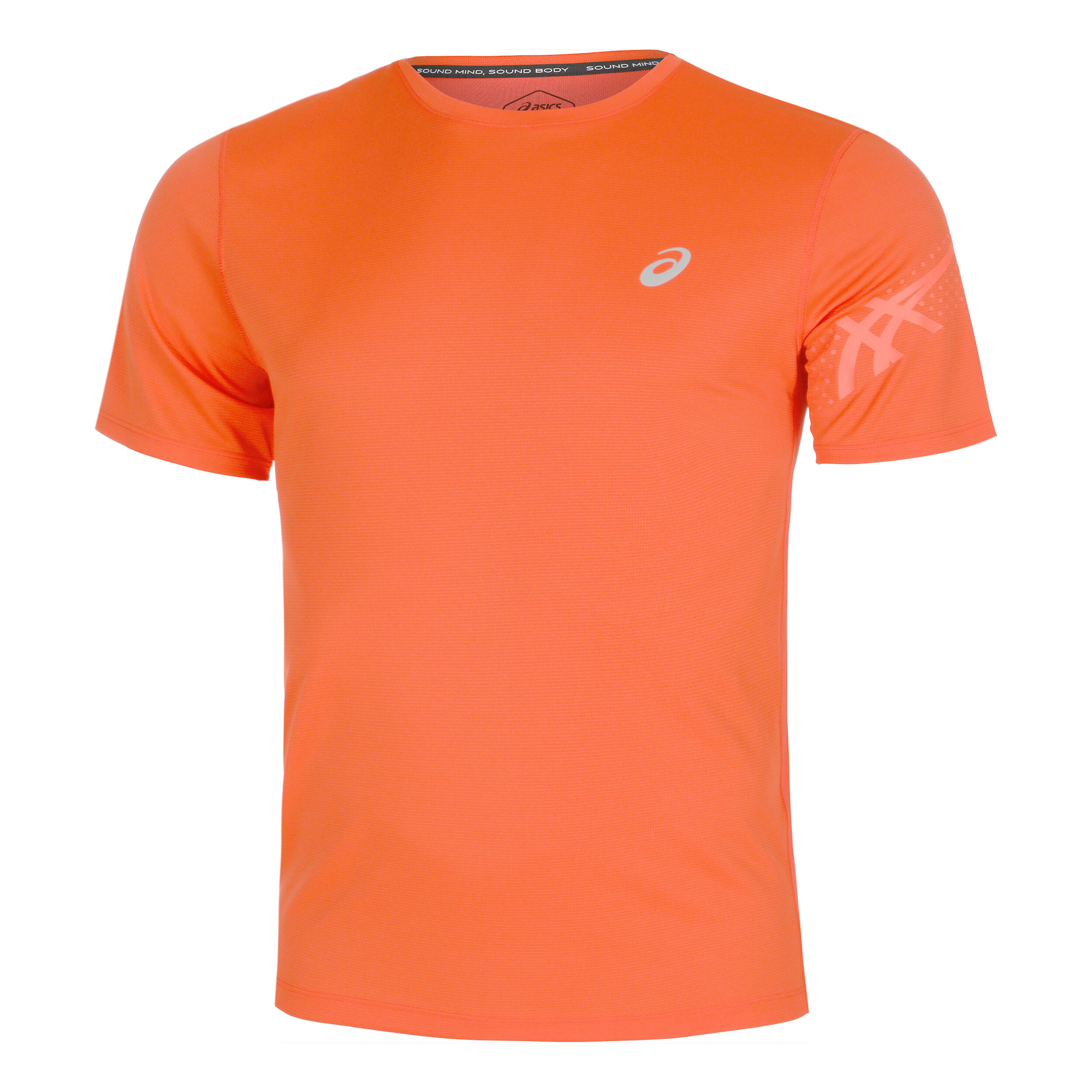 Comprar ASICS Icon Camiseta De Running Hombres Rojo Naranja online Running Point ES