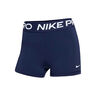 Pro 3in Shorts Con Bolsillo Para Pelota Mujeres-Azul Oscuro,Azul Oscuro