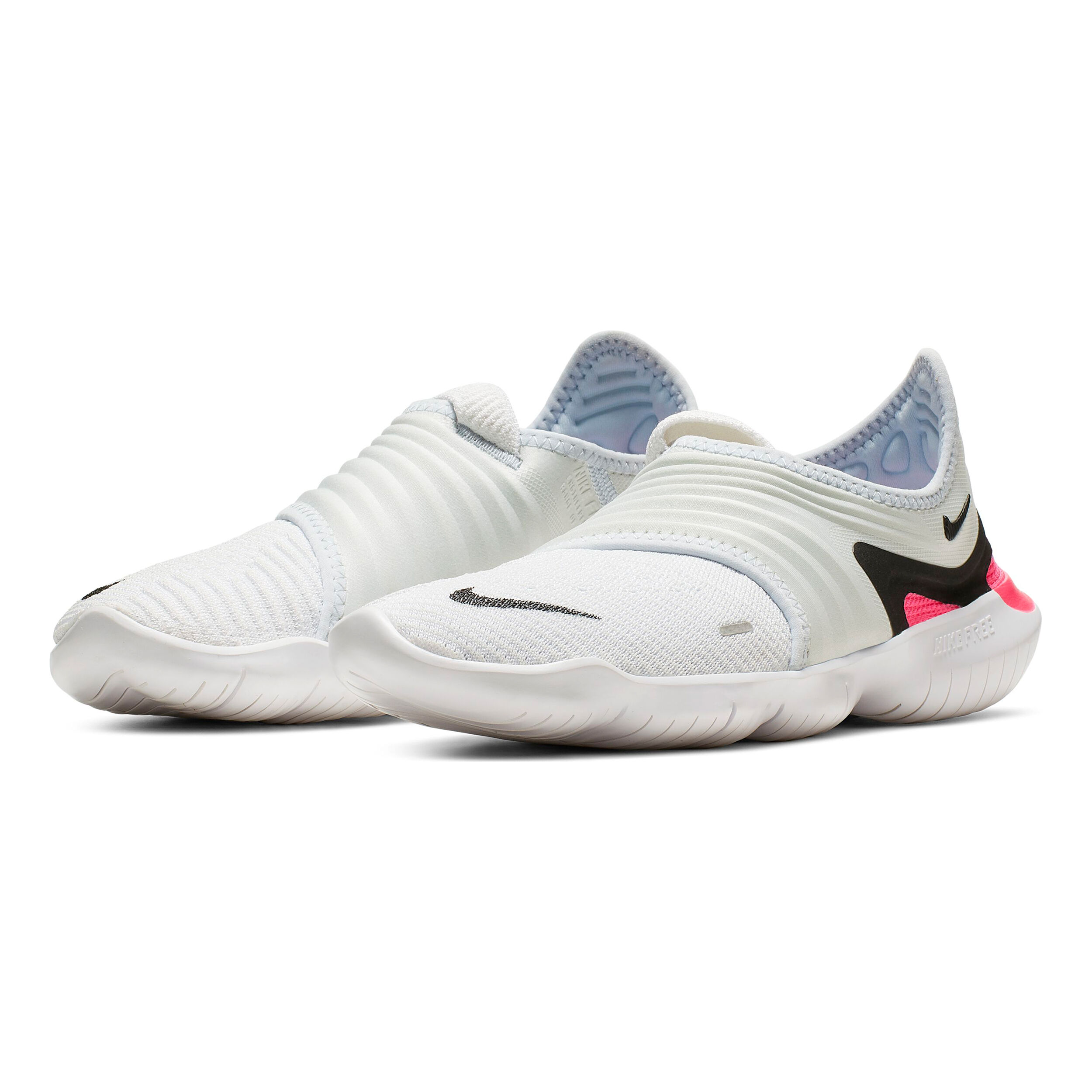 Comprar Nike Free Flyknit 3.0 Zapatillas Natural Running Mujeres Blanco Rosa en talla 40 online Running Point ES